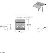 PLUS Auflaufstütze f / Doppeltore