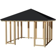 PLUS Pavillon 3 - 3½ Seiten geschlossen