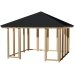 PLUS Pavillon 3 - 3½ Seiten geschlossen