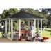 PLUS Pavillon 3 - 3½ Seiten geschlossen