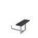 PLUS Kompletter Anbausatz für Basic Kombimöbel 77 cm - RePlast - Schwarz