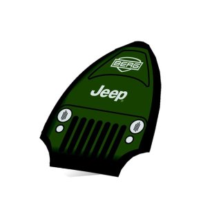 BERG Gokart Ersatzteil Buddy - Spoiler Jeep® Junior 56.62.08.00