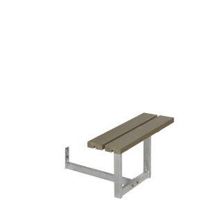 PLUS Kompletter Anbausatz für Basic Kombimöbel 77 cm - Graubraun