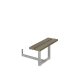 PLUS Kompletter Anbausatz für Basic Kombimöbel 77 cm - Graubraun
