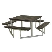 PLUS Twist Kombimöbel - 204 cm - RePlast -Schwarz