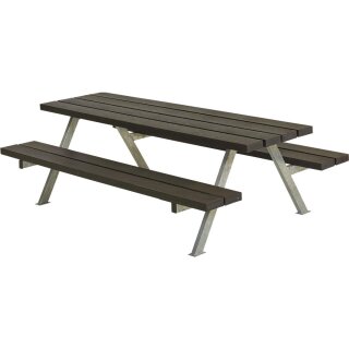 PLUS Alpha Junior Kombimöbel 177 cm - RePlast - Schwarz