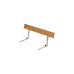 PLUS Rückenlehne für Kombimöbel - 118 cm - Farbgrundiert Teak