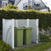 PLUS Tokyo Mülltonnenverkleidung - weiß -...