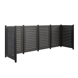 PLUS Lund Mülltonnenabtrennung - 325 x 85 x 132cm