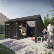 PLUS Multi Gartenhaus 10,5 m² - 2 Module...
