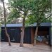 PLUS Multi Gartenhaus 15,5 m² - 3 Module Doppeltür & offene / geschlossene Fassade - 15,5 m² unbehandelt