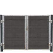 PLUS Futura Doppeltor rechts - 197×145 cm + 16 cm...