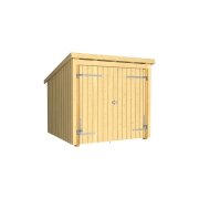 PLUS Nordic Fahrradunterstand 5 m² - 1 Modul Doppeltür