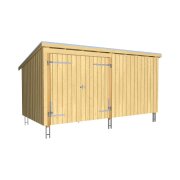 PLUS Nordic Multi Gartenhaus 9,5 m² - 2 Module...