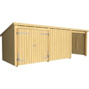 PLUS Nordic Multi Gartenhaus 14 m² - 3 Module...
