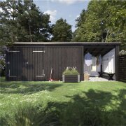 PLUS Nordic Multi Gartenhaus 14 m² - 3 Module...