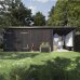 PLUS Nordic Multi Gartenhaus 14 m² - 3 Module Doppeltür & offene / geschlossene Fassade m. Dachpappe / Aluleisten