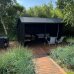 PLUS Multi Gartenhaus 10,5 m² - 2 Module offen m. Dachpappe / Aluleisten / H-Pfostenfüße
