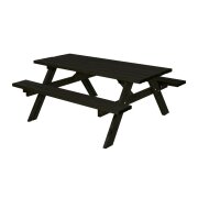 PLUS Kombimöbel mit Klappsitzen - 177 cm - Schwarz
