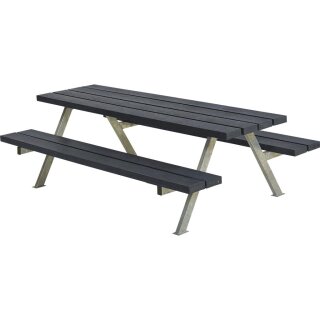 PLUS Alpha Junior Kombimöbel 177x118x57/32,5 ReUsed plast/textil Schwarz