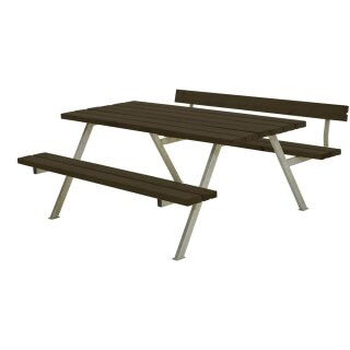 PLUS Alpha Kombimöbel mit 1 Rückenlehne - 177 cm - Schwarz