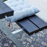 PLUS Alpha Kombimöblen mit 2 Rückenlehnen - 177 cm - Schwarz