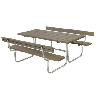PLUS Classic Kombimöbel mit 2 Rückenlehnen - 177 cm - Graubraun
