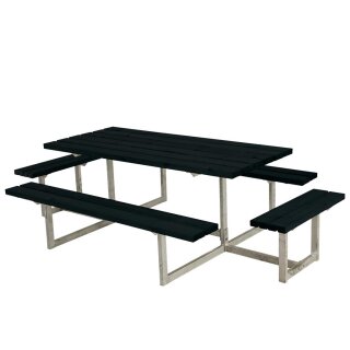PLUS Basic Kombimöbel mit 2 Anbausätzen - 260 cm - Schwarz