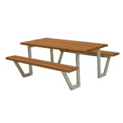PLUS Wega Kombimöbel - 177 cm - Farbgrundiert Teak