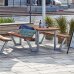PLUS Wega Kombimöbel - 177 cm - Farbgrundiert Teak