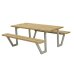 PLUS Wega Kombimöbel 177x161x73/45 Thermowood