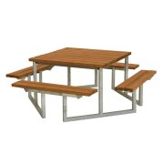 PLUS Twist Kombimöbel - 204 cm - Farbgrundiert Teak