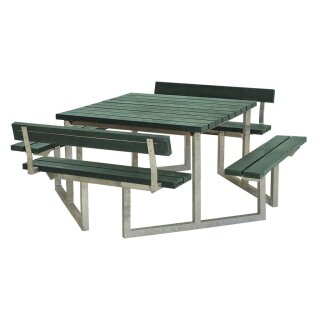 PLUS Twist Kombimöbel mit 2 Rückenlehnen - 204 cm - ReTe x - Grün