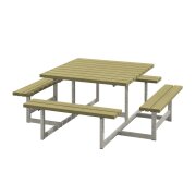 PLUS Picnic Kombimöbel - 200 cm - Druckimprägniert