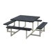 PLUS Picnic Kombimöbel - 200 cm - Schwarz