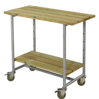 PLUS Urban Picknick Pflanz- / Grilltisch - 100 cm - Druckimprägniert