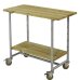 PLUS Urban Picknick Pflanz- / Grilltisch - 100 cm - Druckimprägniert