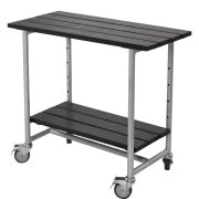 PLUS Urban Picknick Pflanz- / Grilltisch - 100 cm - Schwarz
