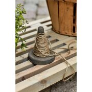 PLUS Latten Grill- / Anrichtetisch mit Rädern -138...