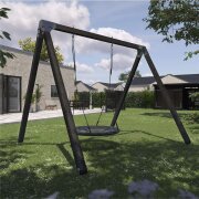 PLUS Schaukelgestell inkl. Erdanker, Schwarz Cubic...