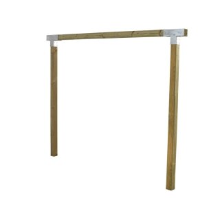 PLUS Cubic Schaukelgestell exkl. Kabinerhaken 268x9x209 cm - exkl. Schaukelsitzen Druckimprägniert