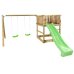 PLUS Play Spielturm mit Schaukelanbau inkl. grüner Rutsche