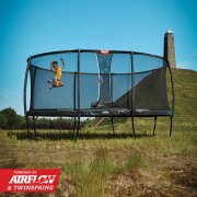 BERG Trampolin Oval Grand Champion Regular 470 Grey /...