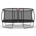 BERG Trampolin Oval Grand Champion Regular 470 Grey / grau + Sicherheitsnetz Deluxe