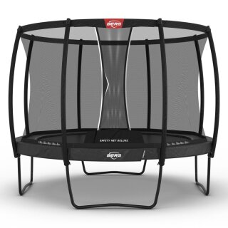 BERG Trampolin rund Champion Regular 330 Grau + Netz Deluxe