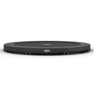 BERG SPORTS Trampolin Rund 380 cm Elite InGround grau