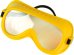 klein Bosch Arbeitsbrille gelb