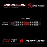 Winmau Softdart Winmau Joe Cullen Signature  20g   2443-20g