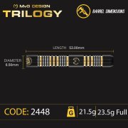 Winmau Softdart Winmau MvG Trilogy 2464-23,5g