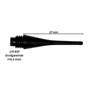 Karella Metallspitzen für Softdarts Alu 2BA 100 Sets (lose)